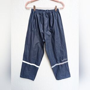 Granyte Navy Blue Frogger Rain Pants Youth Size Large